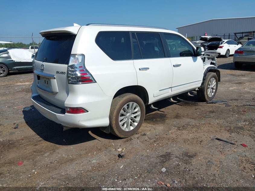 2019 Lexus Gx VIN JTJBM7FX0K5239707 IAAI salvage auction — FRONT END, Salvage (Mississippi), sold $15,100 on 2026-08-02 (photo 4)