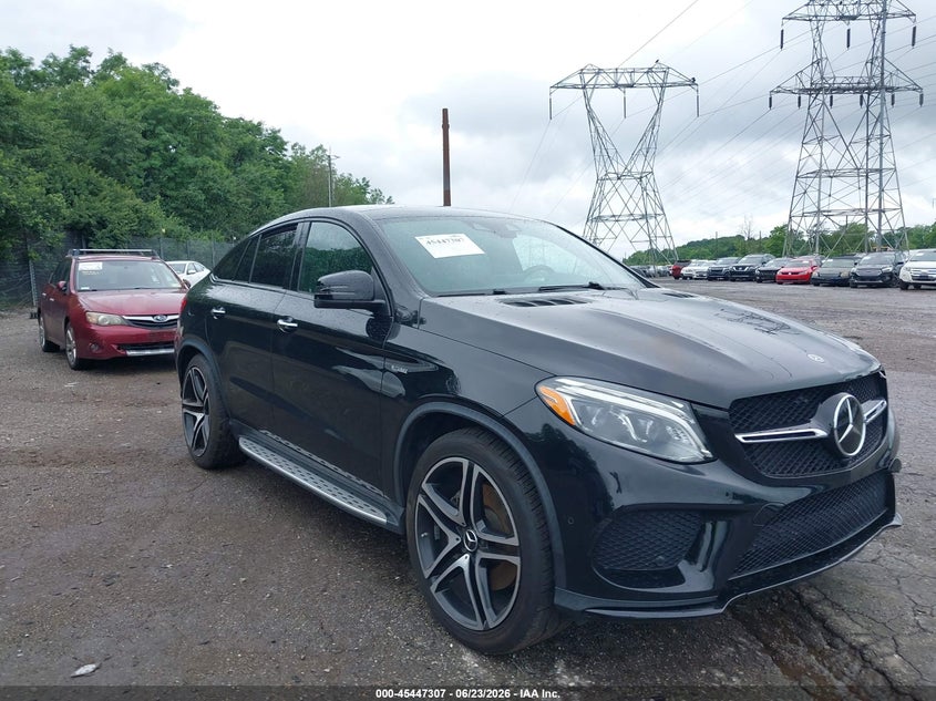 2019 Mercedes-benz Amg gle coupe VIN 4JGED6EB0KA130604 — IAAI salvage auction photo