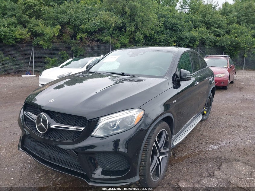 2019 Mercedes-benz Amg gle coupe VIN 4JGED6EB0KA130604 IAAI salvage auction — FRONT END, Salvage Title, sold $22,400 on 2026-08-12 (photo 2)