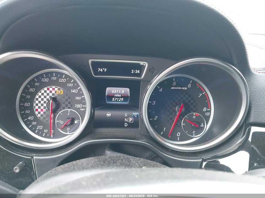 2019 Mercedes-benz Amg gle coupe VIN 4JGED6EB0KA130604 IAAI salvage auction — FRONT END, Salvage Title, sold $22,400 on 2026-08-12 (photo 7)