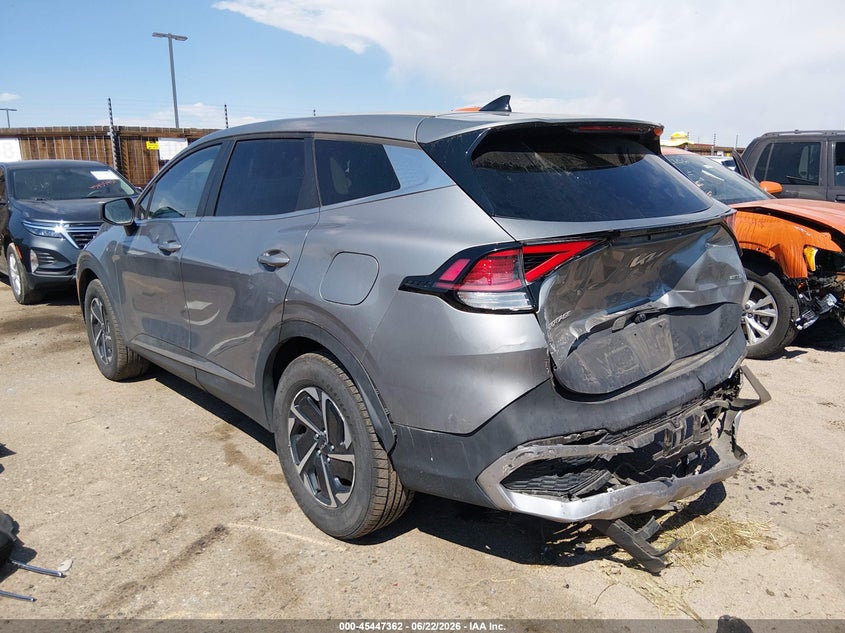 2023 Kia VIN KNDPUCAG6P7050970 IAAI salvage auction — REAR END, Salvage (Colorado), sold $7,400 on 2026-07-28 (photo 3)
