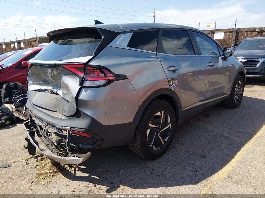 2023 Kia VIN KNDPUCAG6P7050970 IAAI salvage auction — REAR END, Salvage (Colorado), sold $7,400 on 2026-07-28 (photo 4)