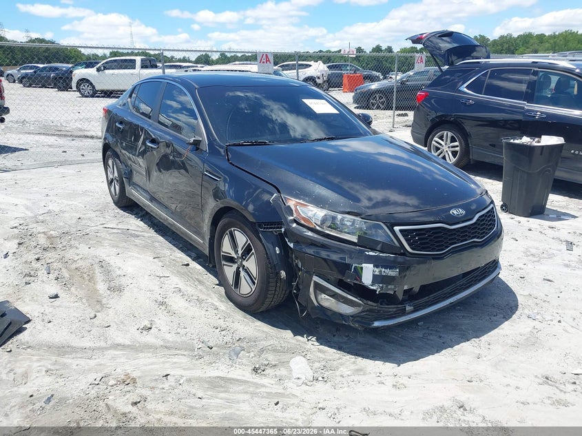 2013 Kia Optima VIN KNAGM4AD9D5061624 IAAI salvage auction — SIDE, Salvage (Georgia), sold $275 on 2026-07-22 (photo 1)