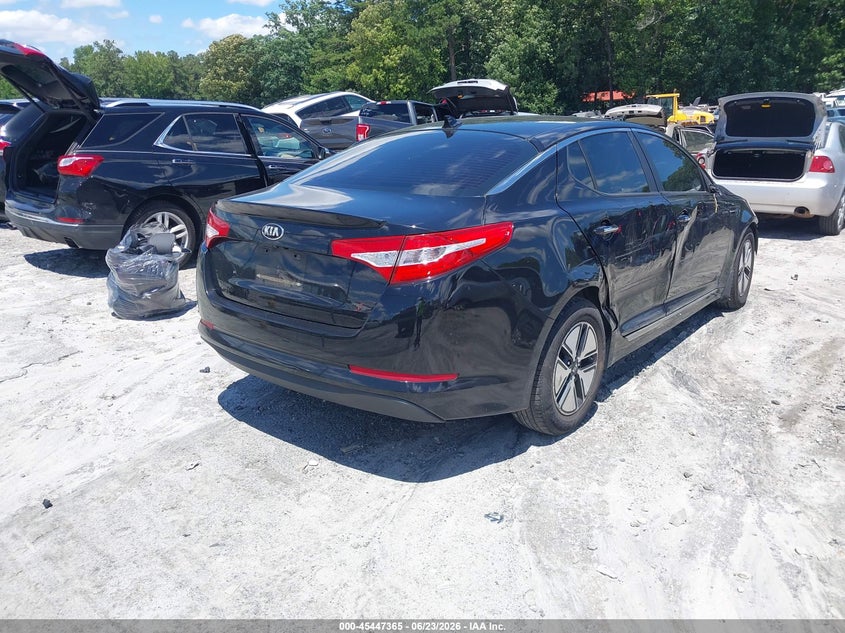 2013 Kia Optima VIN KNAGM4AD9D5061624 IAAI salvage auction — SIDE, Salvage (Georgia), sold $275 on 2026-07-22 (photo 4)