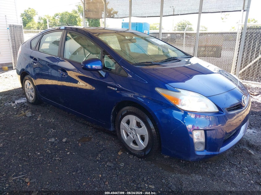 2010 Toyota Prius VIN JTDKN3DU1A1122063 IAAI salvage auction — LEFT SIDE, Salvage (Delaware), sold $1,100 on 2026-07-27 (photo 1)