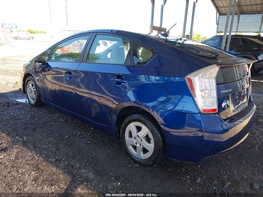 2010 Toyota Prius VIN JTDKN3DU1A1122063 IAAI salvage auction — LEFT SIDE, Salvage (Delaware), sold $1,100 on 2026-07-27 (photo 3)