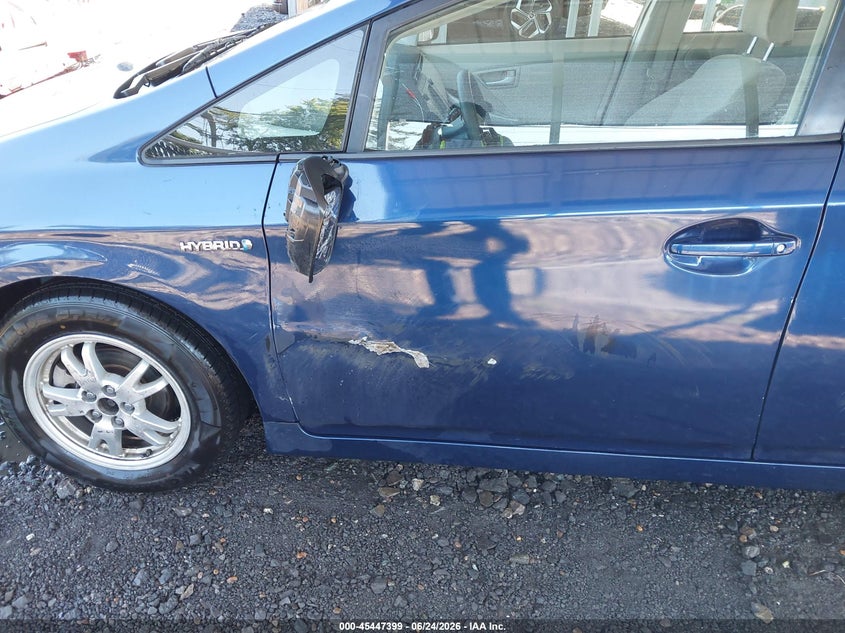 2010 Toyota Prius VIN JTDKN3DU1A1122063 IAAI salvage auction — LEFT SIDE, Salvage (Delaware), sold $1,100 on 2026-07-27 (photo 6)