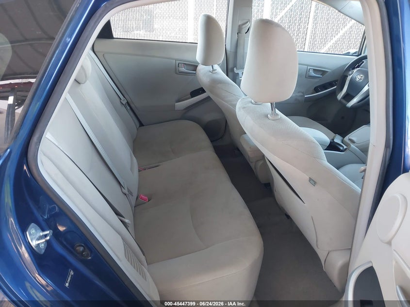2010 Toyota Prius VIN JTDKN3DU1A1122063 IAAI salvage auction — LEFT SIDE, Salvage (Delaware), sold $1,100 on 2026-07-27 (photo 8)
