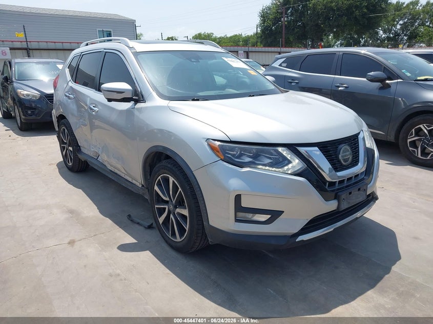 2018 Nissan Rogue VIN JN8AT2MT0JW470172 IAAI salvage auction — RIGHT SIDE, Salvage (Texas), sold $2,550 on 2026-07-14 (photo 1)