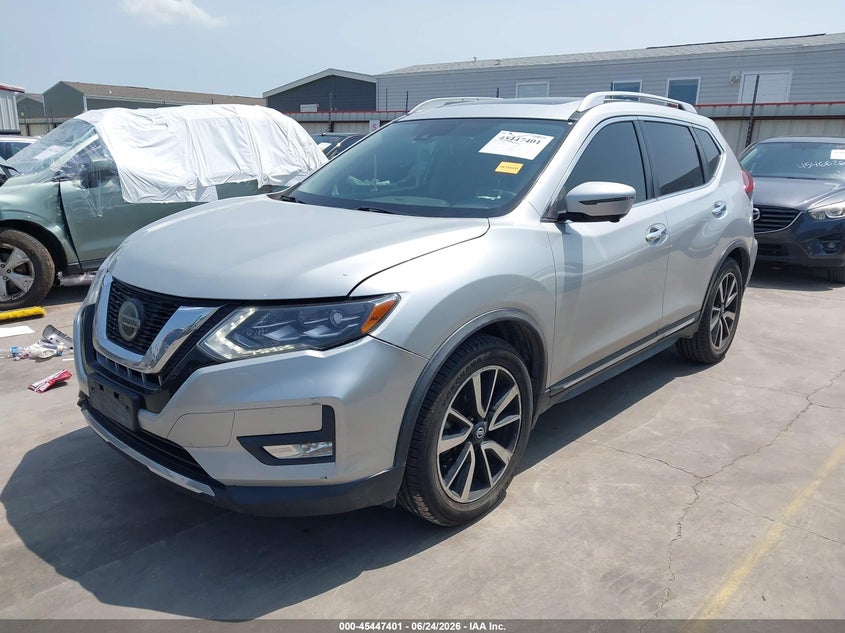 2018 Nissan Rogue VIN JN8AT2MT0JW470172 IAAI salvage auction — RIGHT SIDE, Salvage (Texas), sold $2,550 on 2026-07-14 (photo 2)
