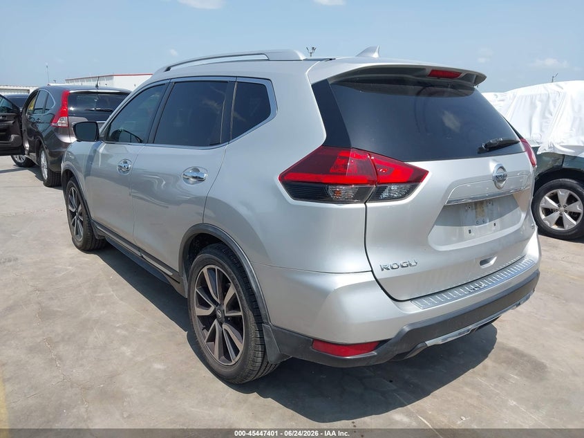 2018 Nissan Rogue VIN JN8AT2MT0JW470172 IAAI salvage auction — RIGHT SIDE, Salvage (Texas), sold $2,550 on 2026-07-14 (photo 3)