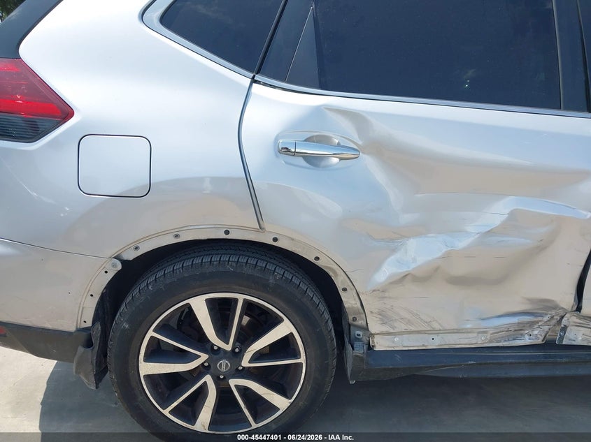 2018 Nissan Rogue VIN JN8AT2MT0JW470172 IAAI salvage auction — RIGHT SIDE, Salvage (Texas), sold $2,550 on 2026-07-14 (photo 6)