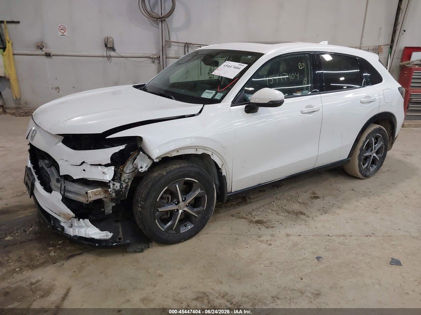 2023 Honda Hr-v VIN 3CZRZ2H74PM734913 IAAI salvage auction — LEFT FRONT, Salvage (Pennsylvania), sold $8,500 on 2026-08-20 (photo 2)