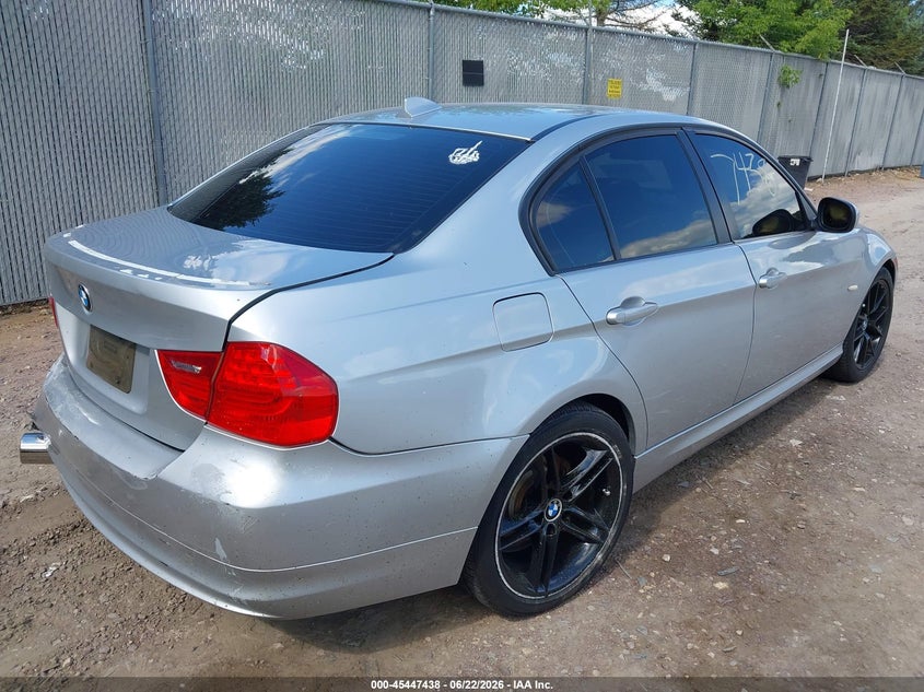 2011 BMW 3 series VIN WBAPK5C59BF121636 IAAI salvage auction — REAR END, Junk Bill Of Sale Mv2459 (Wisconsin), sold $300 on 2026-07-24 (photo 4)