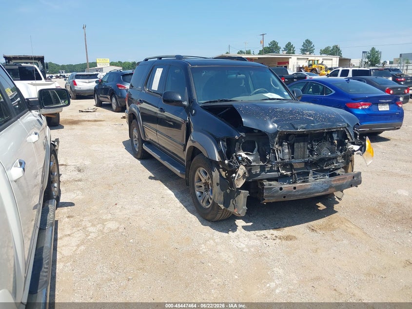 2004 Toyota Sequoia VIN 5TDZT34A04S210734 IAAI salvage auction — FRONT END, Salvage (Texas), sold $850 on 2026-07-09 (photo 1)
