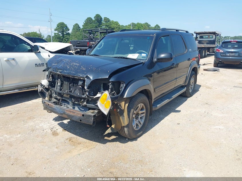 2004 Toyota Sequoia VIN 5TDZT34A04S210734 IAAI salvage auction — FRONT END, Salvage (Texas), sold $850 on 2026-07-09 (photo 2)