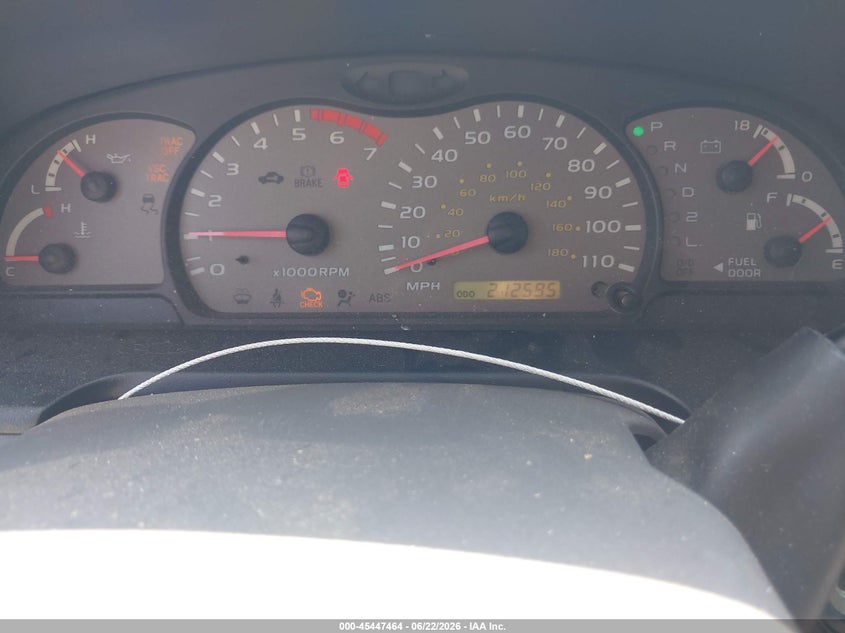 2004 Toyota Sequoia VIN 5TDZT34A04S210734 IAAI salvage auction — FRONT END, Salvage (Texas), sold $850 on 2026-07-09 (photo 7)