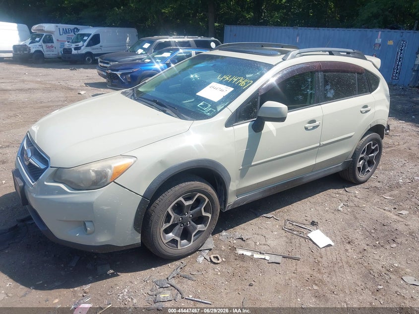 2013 Subaru Xv VIN JF2GPAKC0D2844980 IAAI salvage auction — REAR END, Mv-907A (New York), sold $675 on 2026-07-07 (photo 2)
