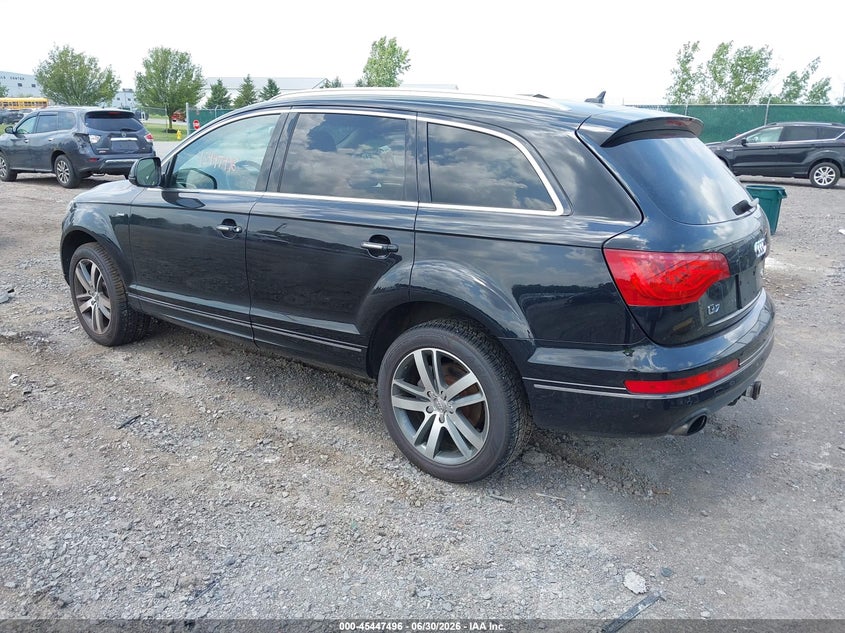 2015 Audi Q7 VIN WA1LGAFE9FD006229 IAAI salvage auction — RIGHT SIDE, Mv-907A (New York), sold $125 on 2026-07-28 (photo 3)
