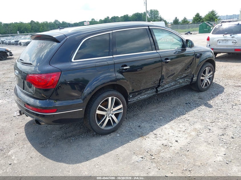 2015 Audi Q7 VIN WA1LGAFE9FD006229 IAAI salvage auction — RIGHT SIDE, Mv-907A (New York), sold $125 on 2026-07-28 (photo 4)