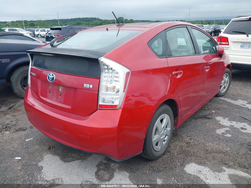 2010 Toyota Prius VIN JTDKN3DU3A1274538 IAAI salvage auction — NORMAL WEAR, Clear - Public Restricted (Oklahoma), sold $75 on 2026-07-07 (photo 4)