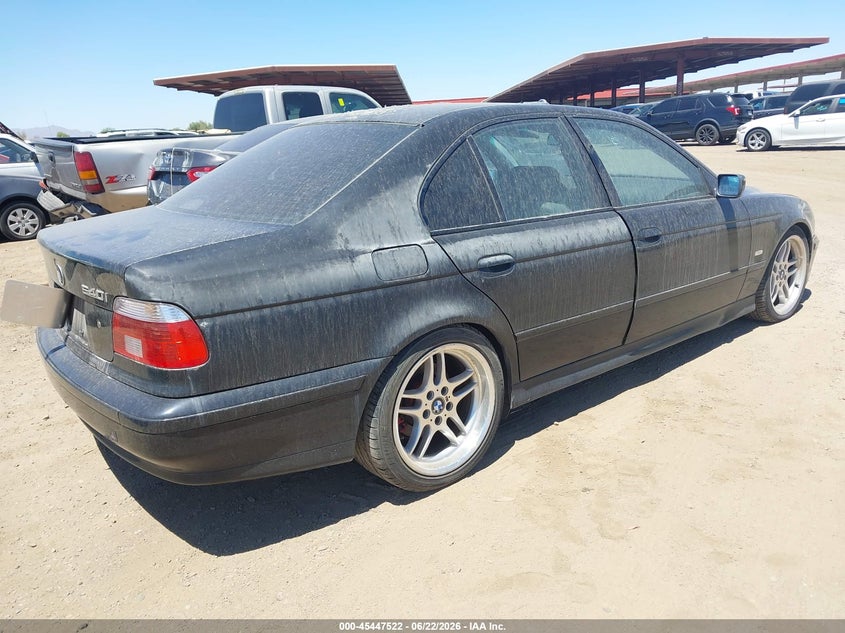 2001 BMW 5 series VIN WBADN63401GM73861 IAAI salvage auction — NORMAL WEAR, Clear-Dealer Only (Arizona), sold $325 on 2026-07-28 (photo 4)