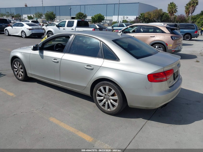 2014 Audi A4 VIN WAUAFAFL5EN034727 IAAI salvage auction — NORMAL WEAR, Clear - Dealer Only (California), sold $450 on 2026-07-29 (photo 3)