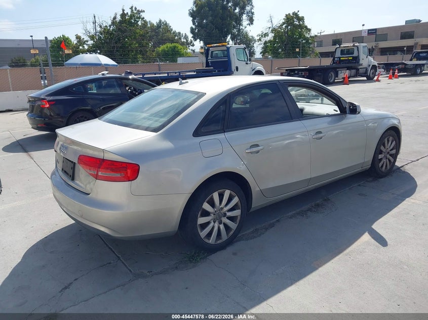 2014 Audi A4 VIN WAUAFAFL5EN034727 IAAI salvage auction — NORMAL WEAR, Clear - Dealer Only (California), sold $450 on 2026-07-29 (photo 4)
