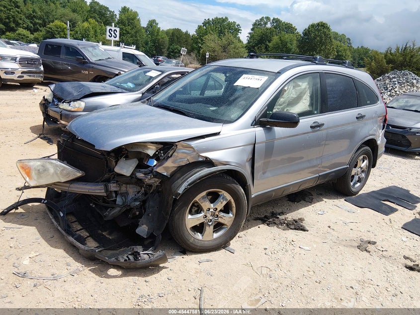 2007 Honda Cr-v VIN JHLRE38317C014283 IAAI salvage auction — FRONT END, Salvage (North Carolina), sold $500 on 2026-07-23 (photo 2)