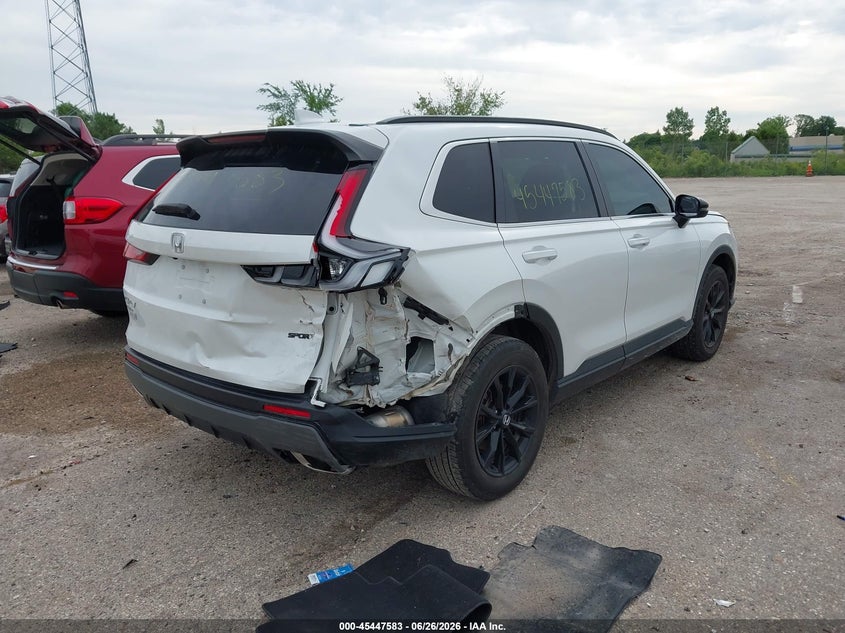 2024 Honda Cr-v VIN 7FARS6H5XRE076669 IAAI salvage auction — REAR END, Salvage Title, sold $13,100 on 2026-07-28 (photo 4)