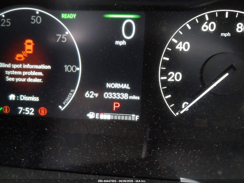 2024 Honda Cr-v VIN 7FARS6H5XRE076669 IAAI salvage auction — REAR END, Salvage Title, sold $13,100 on 2026-07-28 (photo 7)