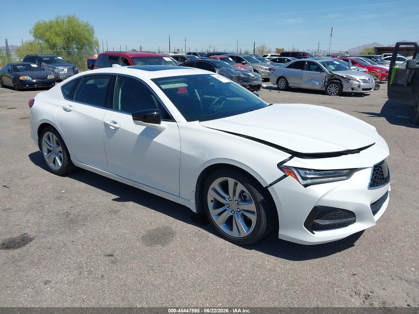 2021 Acura Tlx VIN 19UUB5F49MA016041 — IAAI salvage auction photo