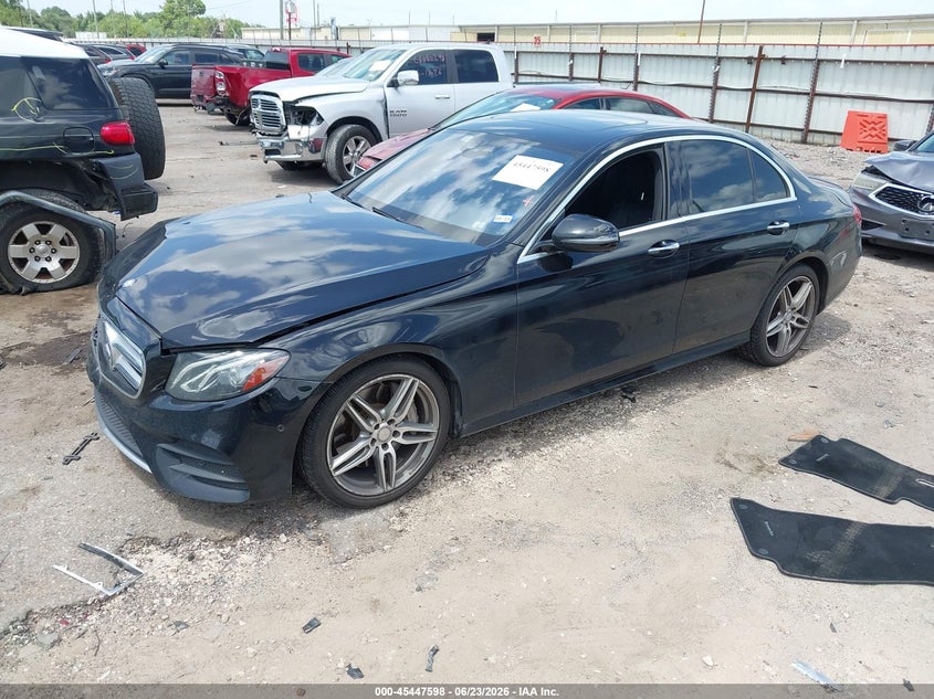 2017 Mercedes-benz E-klasse VIN WDDZF4JB5HA039580 IAAI salvage auction — FRONT END, Salvage Title, sold $4,250 on 2026-08-14 (photo 2)