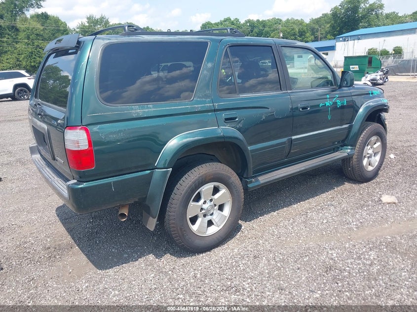 1999 Toyota 4runner VIN JT3GN87R8X0134935 IAAI salvage auction — RIGHT FRONT, Salvage (Idaho), sold $1,200 on 2026-07-14 (photo 4)