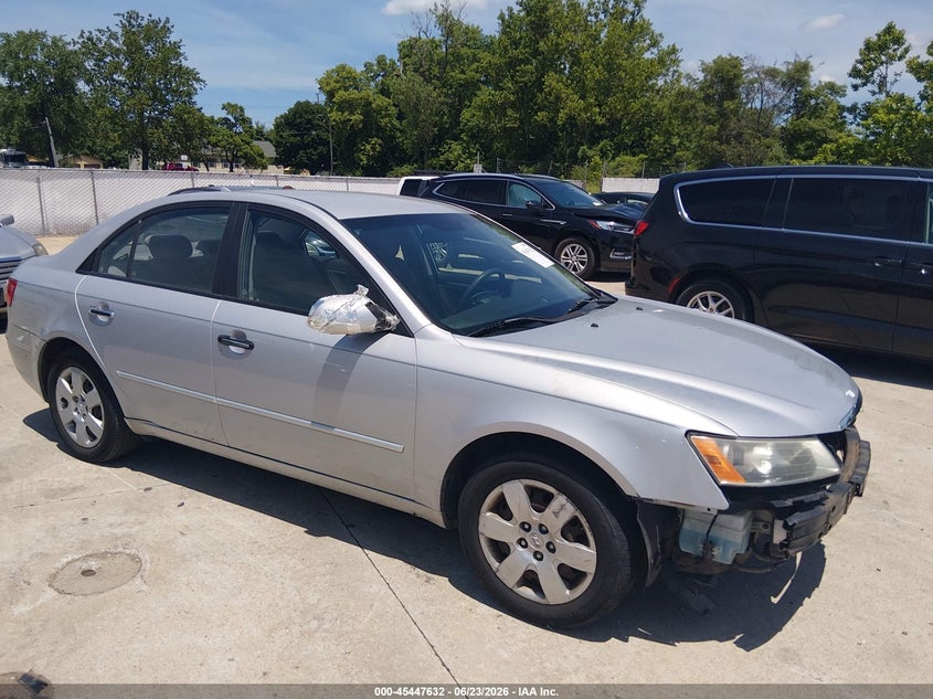 2010 Hyundai Sonata VIN 5NPET4AC3AH650622 IAAI salvage auction — FRONT END, Salvage (Missouri), sold $350 on 2026-07-21 (photo 1)