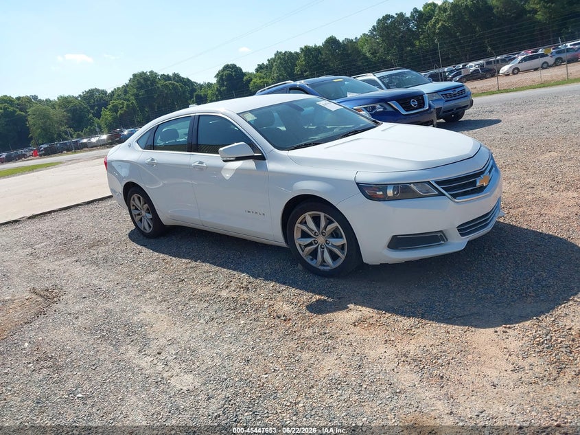 2017 Chevrolet Impala VIN 2G1105S30H9135529 IAAI salvage auction — LEFT SIDE, Clear-Dealer Only (North Carolina), sold $1,125 on 2026-07-06 (photo 1)