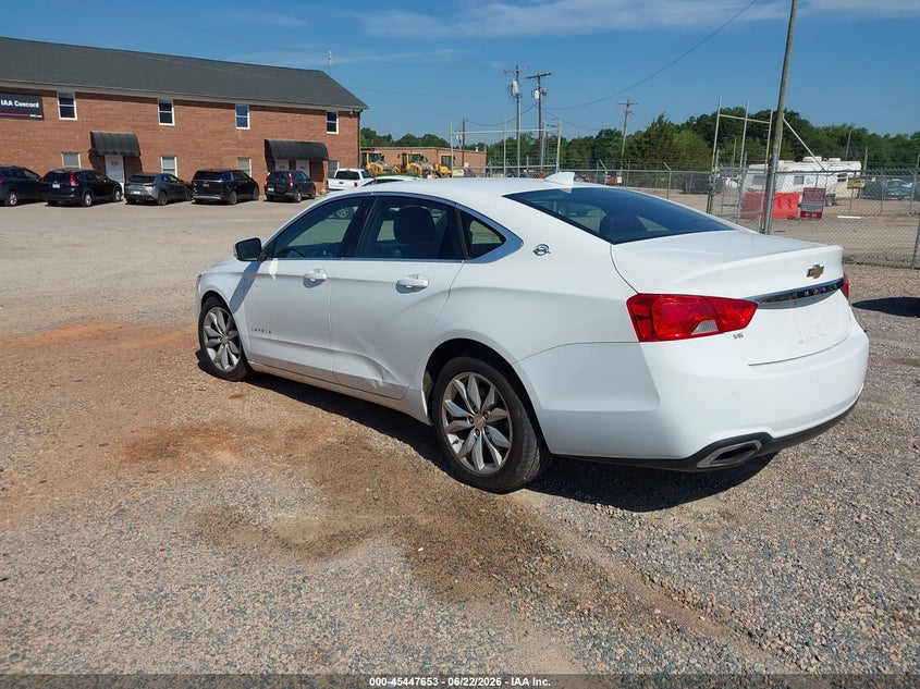 2017 Chevrolet Impala VIN 2G1105S30H9135529 IAAI salvage auction — LEFT SIDE, Clear-Dealer Only (North Carolina), sold $1,125 on 2026-07-06 (photo 3)