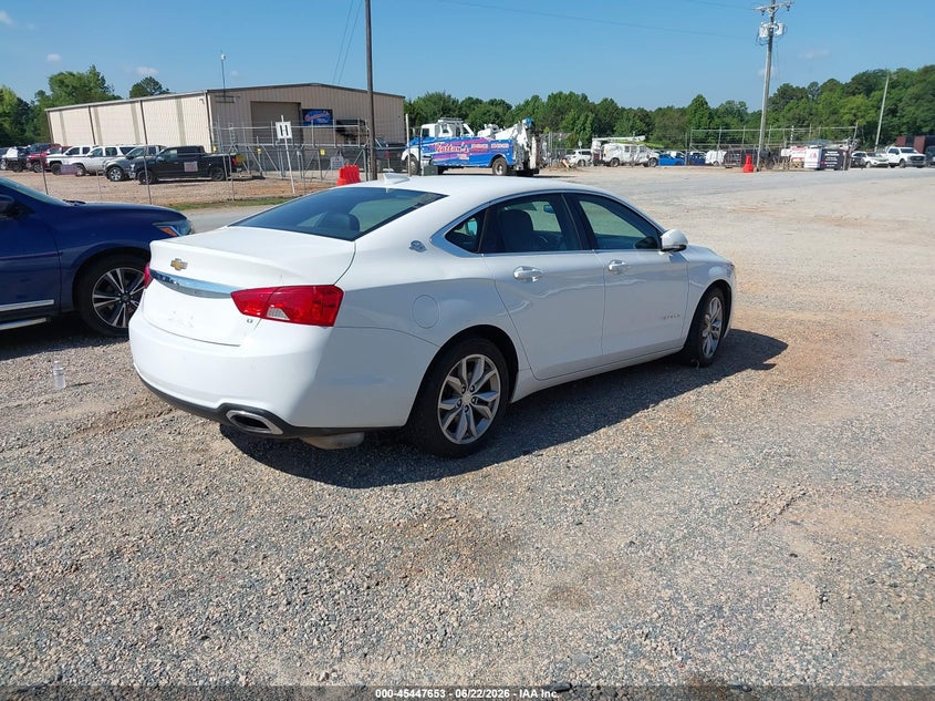 2017 Chevrolet Impala VIN 2G1105S30H9135529 IAAI salvage auction — LEFT SIDE, Clear-Dealer Only (North Carolina), sold $1,125 on 2026-07-06 (photo 4)