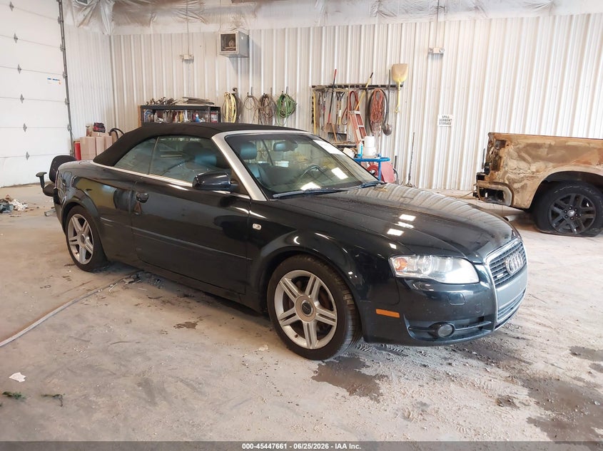 2008 Audi A4 VIN WAUDF48H48K013476 IAAI salvage auction — REAR END, Clear (Michigan), sold $850 on 2026-07-08 (photo 1)