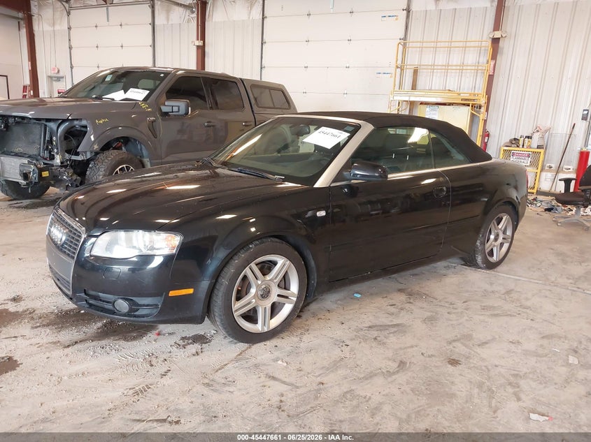 2008 Audi A4 VIN WAUDF48H48K013476 IAAI salvage auction — REAR END, Clear (Michigan), sold $850 on 2026-07-08 (photo 2)