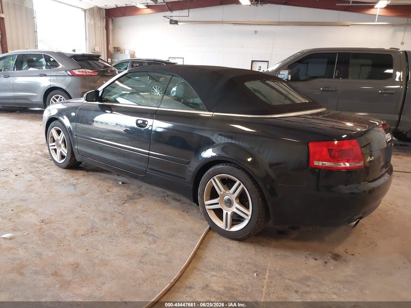 2008 Audi A4 VIN WAUDF48H48K013476 IAAI salvage auction — REAR END, Clear (Michigan), sold $850 on 2026-07-08 (photo 3)