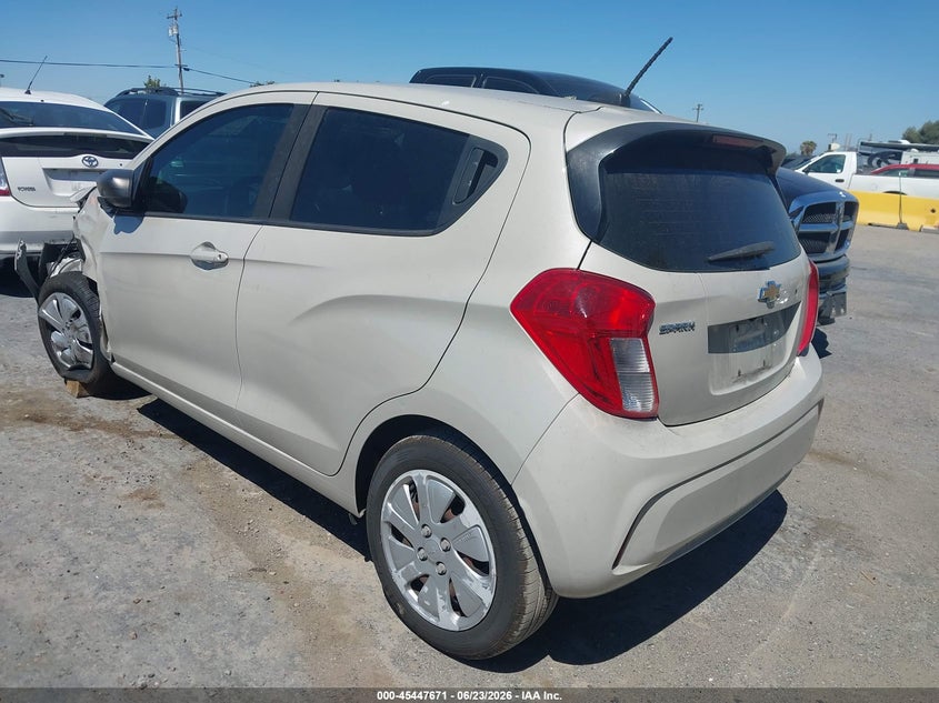 2017 Chevrolet Spark VIN KL8CB6SA3HC825131 IAAI salvage auction — FRONT END, Salvage Title, sold $875 on 2026-07-18 (photo 3)