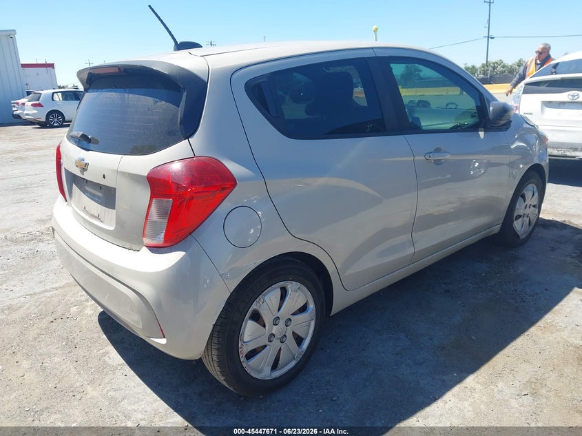 2017 Chevrolet Spark VIN KL8CB6SA3HC825131 IAAI salvage auction — FRONT END, Salvage Title, sold $875 on 2026-07-18 (photo 4)