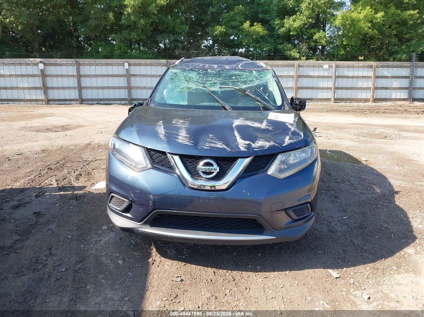 2016 Nissan Rogue VIN KNMAT2MT3GP694731 IAAI salvage auction — ROLLOVER, Salvage Title, sold $350 on 2026-07-22 (photo 6)