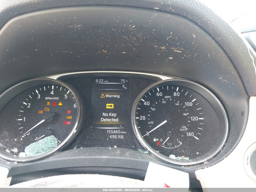 2016 Nissan Rogue VIN KNMAT2MT3GP694731 IAAI salvage auction — ROLLOVER, Salvage Title, sold $350 on 2026-07-22 (photo 7)