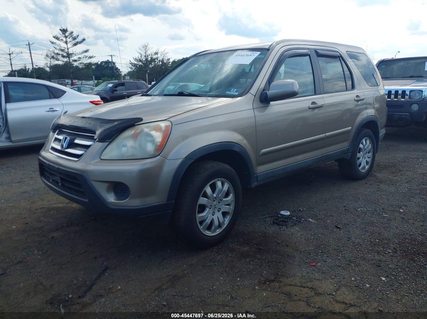 2006 Honda Cr-v VIN SHSRD78966U446633 IAAI salvage auction — NORMAL WEAR, Clear (New Jersey), sold $25 on 2026-07-27 (photo 2)