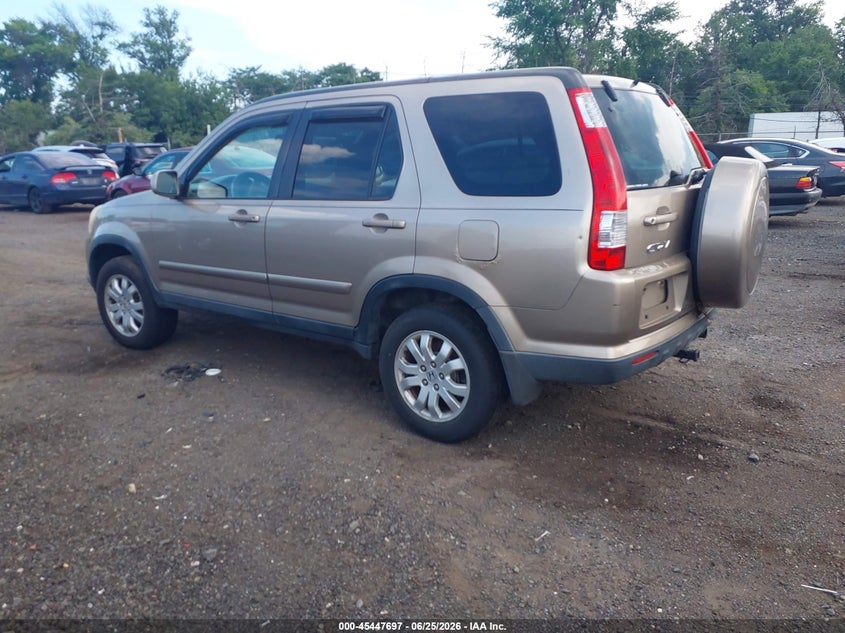 2006 Honda Cr-v VIN SHSRD78966U446633 IAAI salvage auction — NORMAL WEAR, Clear (New Jersey), sold $25 on 2026-07-27 (photo 3)