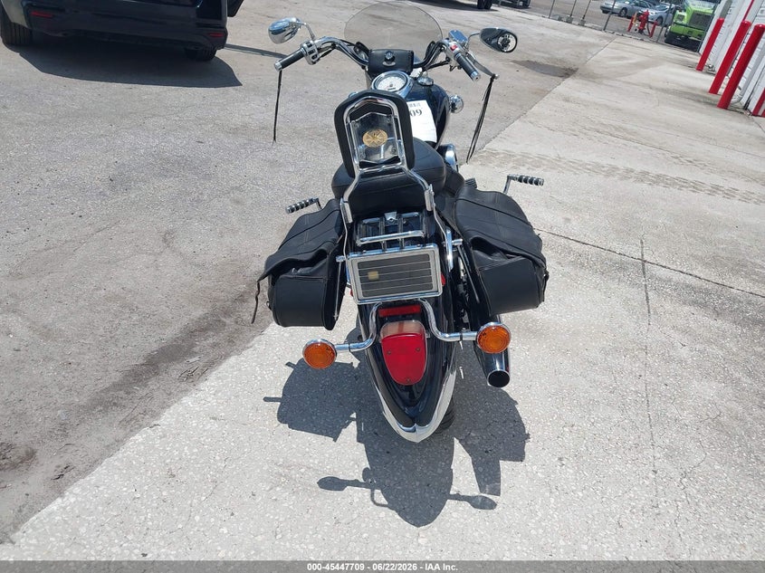 2001 Yamaha Xvs1100 VIN JYAVP11E01A011296 IAAI salvage auction — RIGHT FRONT, Rebuildable (Florida), sold $425 on 2026-07-21 (photo 6)