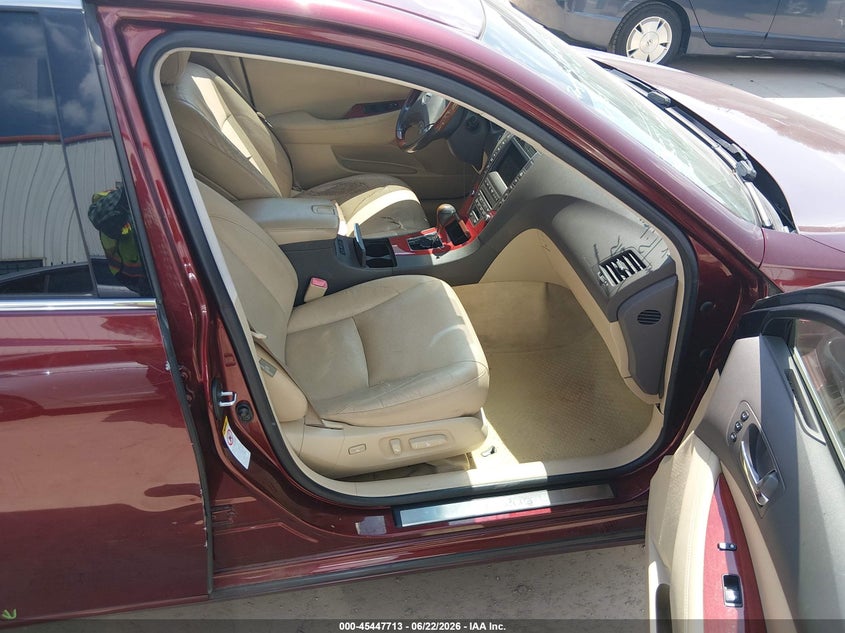 2008 Lexus Es 350 VIN JTHBJ46G682181153 IAAI salvage auction — FRONT & REAR, Salvage (Texas), sold $1,000 on 2026-07-14 (photo 5)