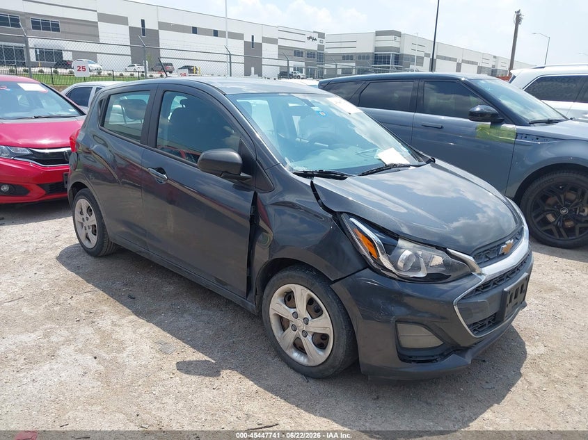 2021 Chevrolet Spark VIN KL8CB6SA3MC228006 IAAI salvage auction — RIGHT FRONT, Salvage Title, sold $1,200 on 2026-07-28 (photo 1)